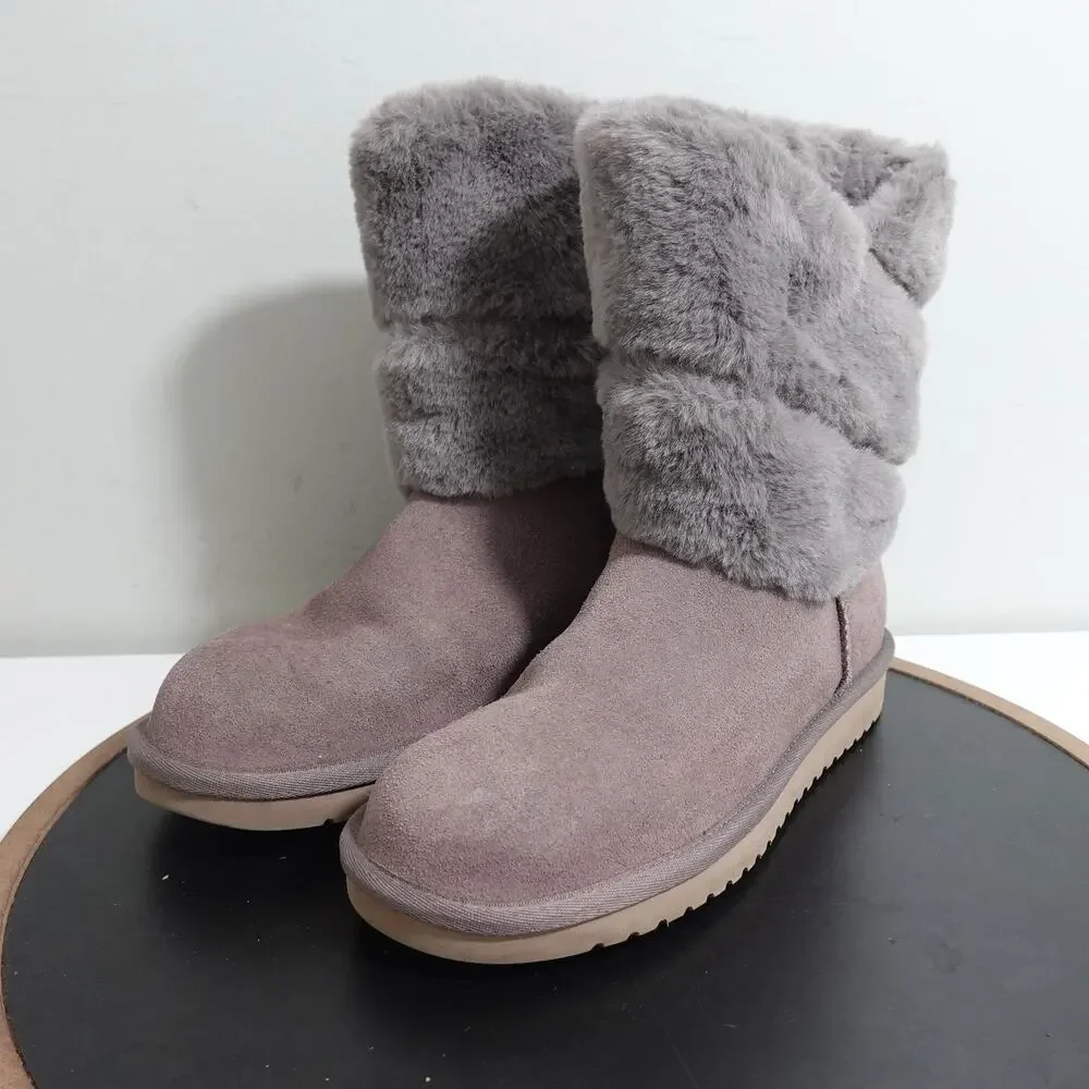 Koolaburra by UGG Boots Womens Size‎ 6 Suede Winter Warm Cozy 1114629